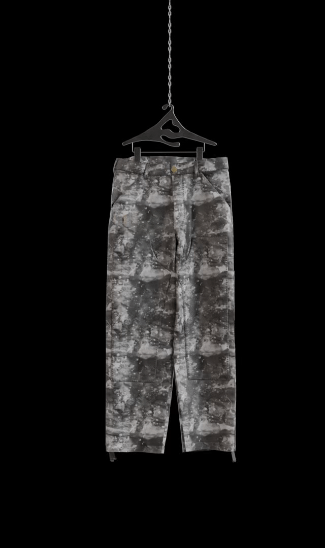 Black Denim Pants